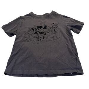 Disney GAP Toddler Girl 4T Grey Shirt 100% Cotton